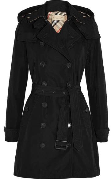 burberry balmoral packaway hooded shell trench coat|burberry trench coat women.